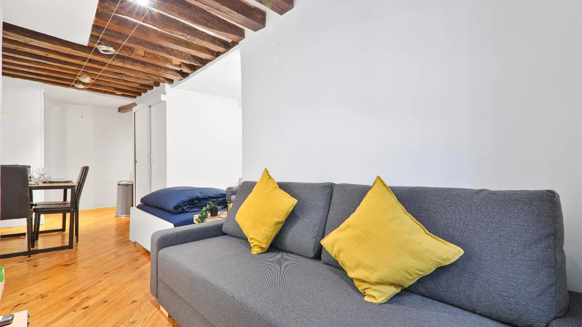 Studio Charmant Appartement Quartier Les Marais Free Netflix Párizs Franciaország